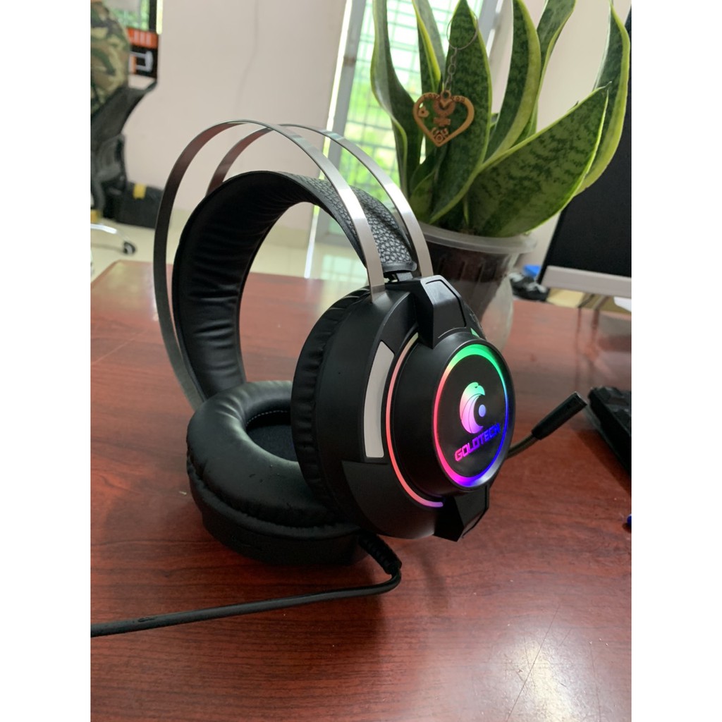 Tai nghe Goldtech LD86 âm thanh 7.1 có mic, led 7 màu
