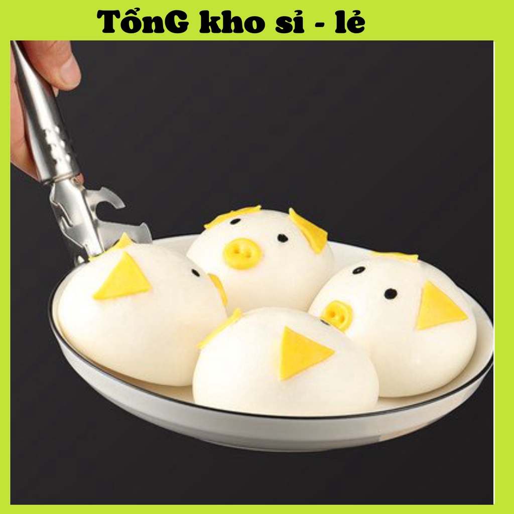 Kẹp Gắp Chống Nóng Bát Đĩa Kiêm Mở Nắp Chai | Dụng Cụ Nhấc Nồi Gắp Nóng Khui Bia 88263