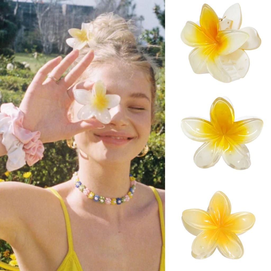 Kẹp Tóc Hình Hoa Đính Đá Màu Sắc Ngọt Ngào Thời Trang Hàn Quốc Cho Nữ