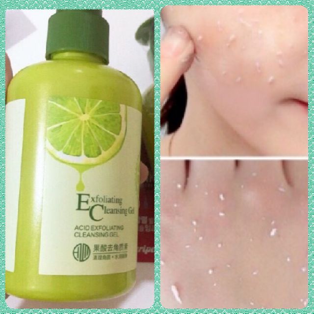 Tẩy da chết tinh chất chanh 200ml nội địa trung | BigBuy360 - bigbuy360.vn