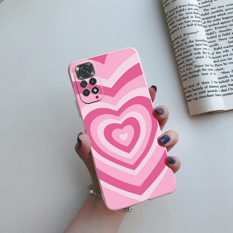 Ốp Điện Thoại TPU Dẻo Họa Tiết Hoa Bướm Sang Trọng Thời Trang Cho Xiaomi Redmi Note11 Note 11 PRO 4G 5G
