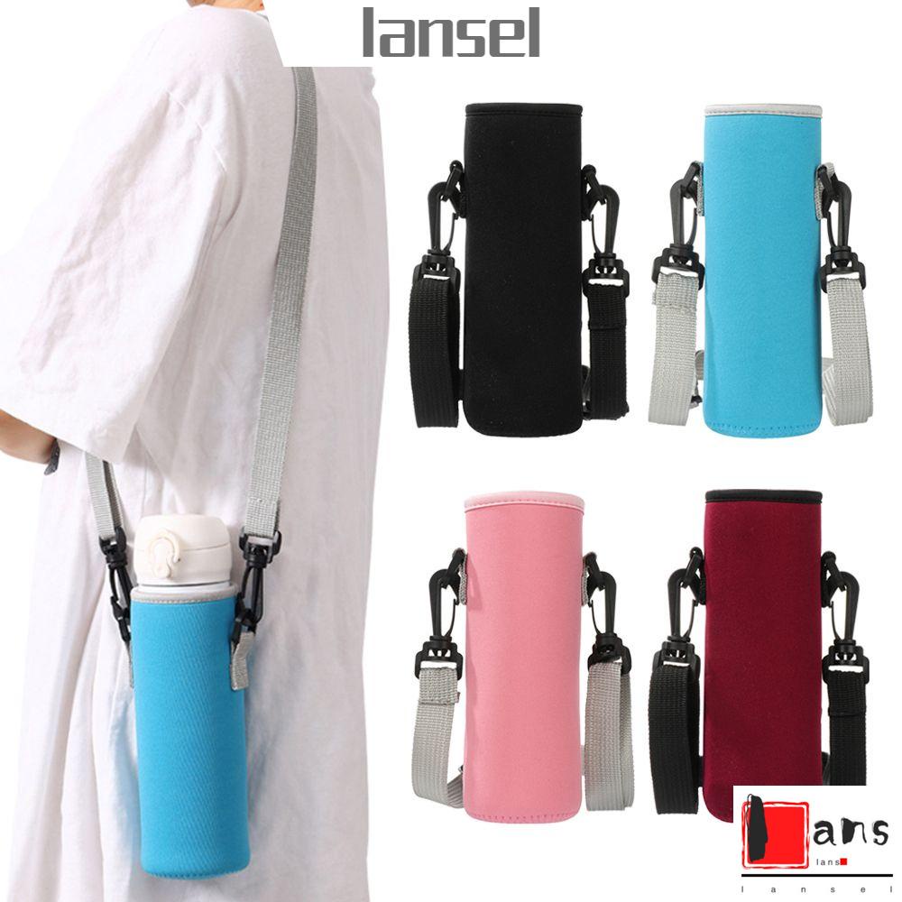 Vỏ Bọc Bình Nước Chân Không Có Dây Đeo Nhiều Màu Sắc Dành Cho Thể Thao Ngoài Trời