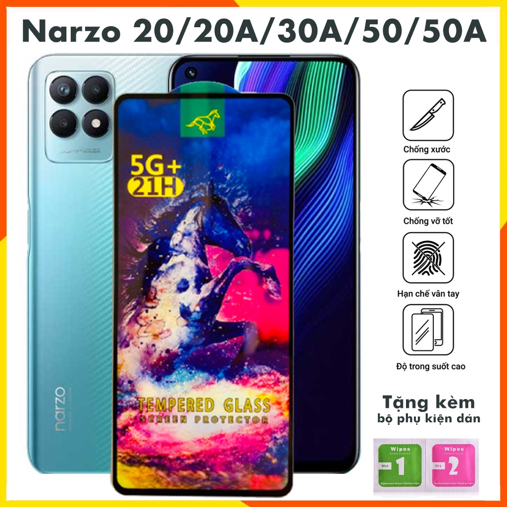 Cường lực realme 10 9 pro c21 c12 5 5s 5i neo gt 7 7i 8i 9i q2 q3 c35 c30 c33 5G full màn tổng hợp Kính [OG]