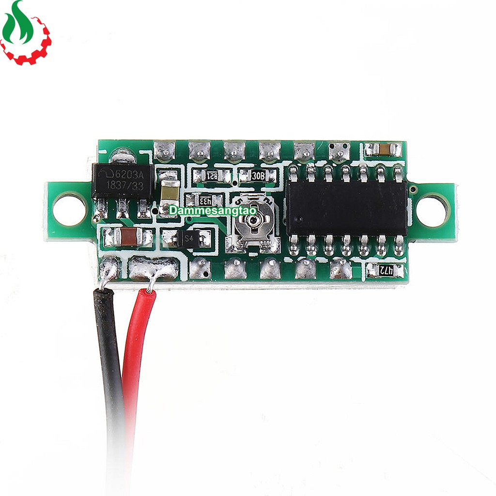 Vôn kế DC 2.5V - 30V màn hình led dây 0.28 inch
