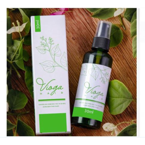 Vioga Hair- Dung Dịch Dưỡng Tóc - Phục Hồi, Ngăn Ngừa Tóc Xơ & Rụng Tóc - Chai 30ml-Thuốc Việt 24h
