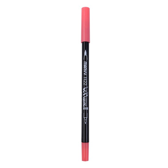 [DA ĐEN] Bút Marker Brush 2 Đầu Marvy 1122-6B (Pastel)