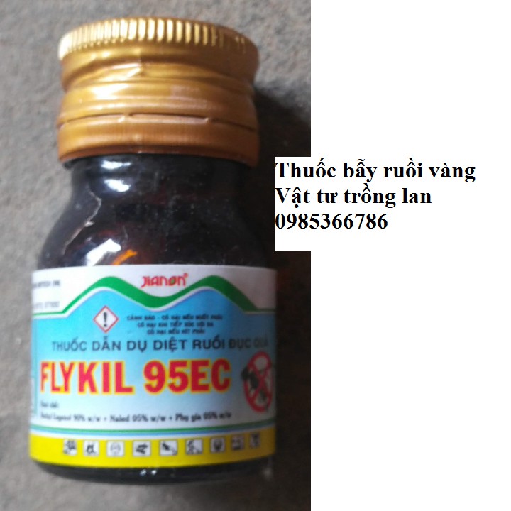 Lọ 20ml Thuốc dẫn dụ và diệt ruồi đục lá lan và quả cây trồng