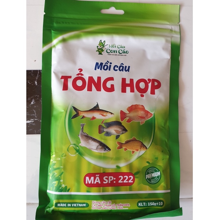 Mồi câu tổng hợp Con Cáo mã 222 (150g/gói)