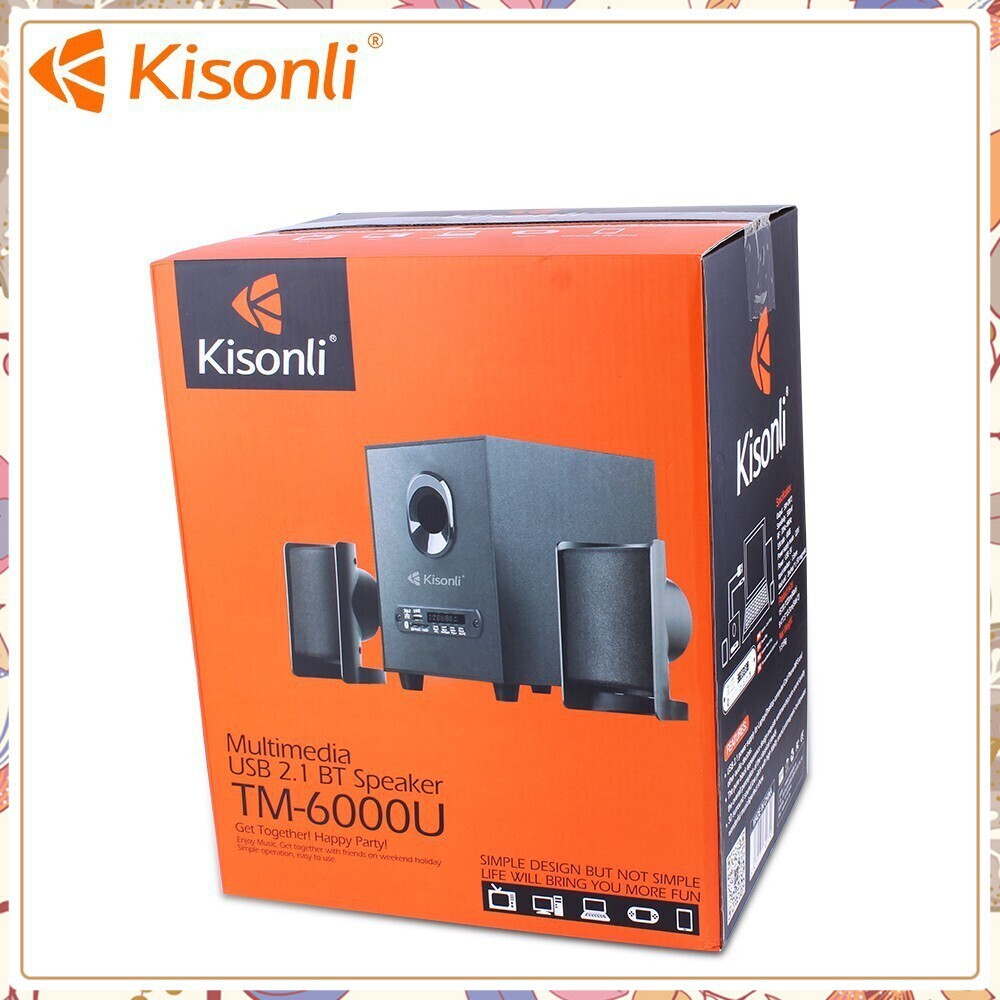 [NHẬP MÃ GIẢM SỐC] Loa 2.1 Kisonli TM-6000U