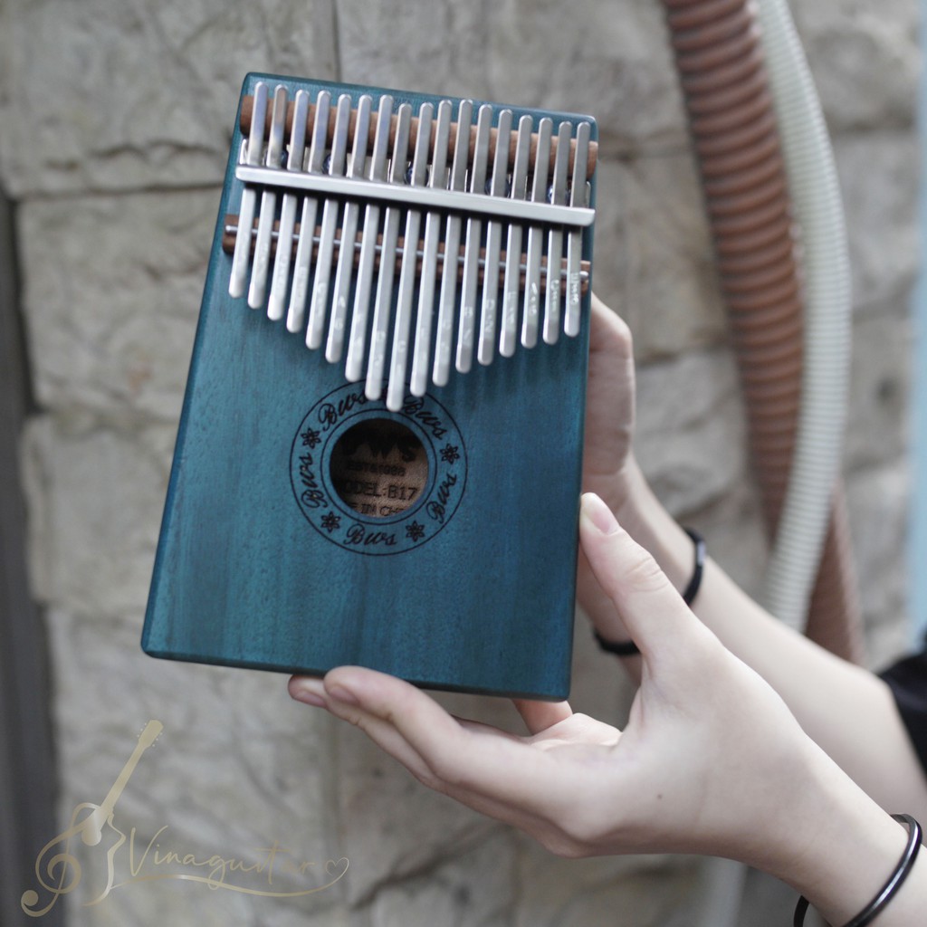 Đàn Kalimba BWS 17 Phím B17 Chính Hãng Tặng Full Phụ Kiện - Vinaguitar bảo hành 2 năm