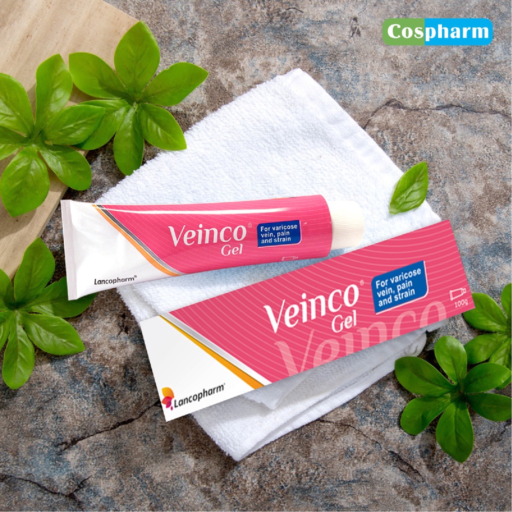 Gel Cho Người Suy Giãn Tĩnh Mạch Lancopharm Veinco 100g