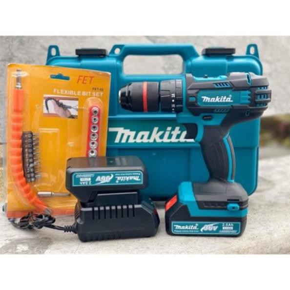 Máy khoan pin Makita 36v có búa