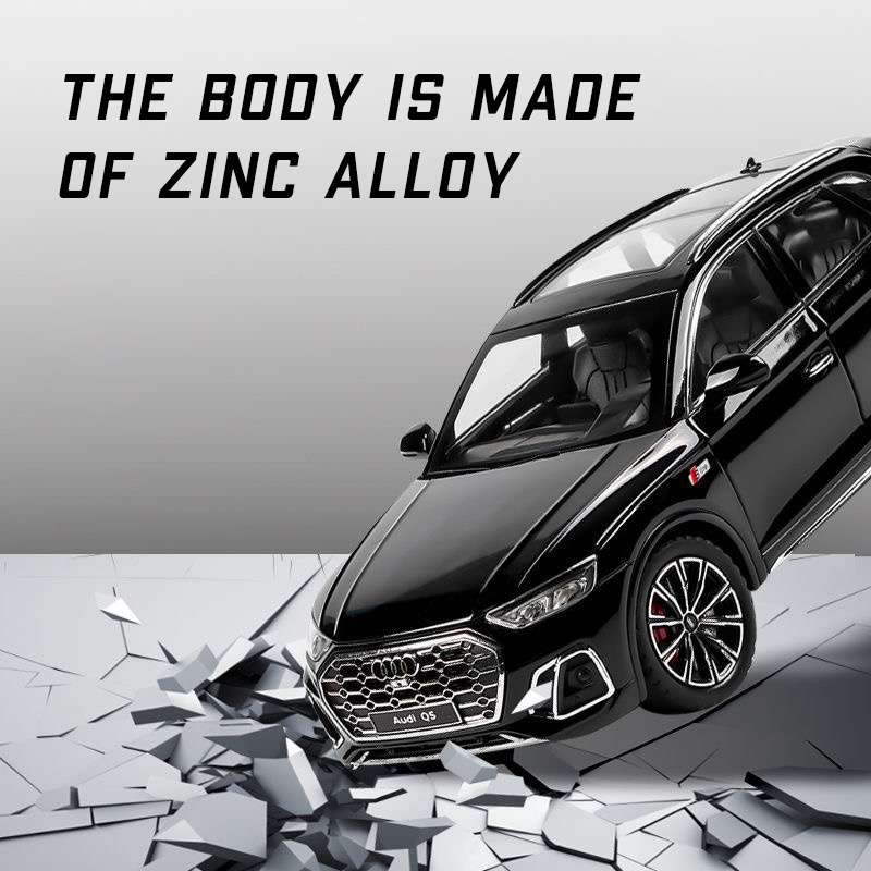 Mô Hình Xe Hơi Audi Q5 Bằng Hợp Kim Tỉ Lệ 1: 24 Có Đèn Và Nhạc