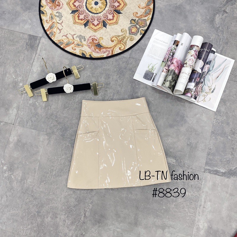 CHÂN VÁY DA BÓNG CẠP CAO MS14201