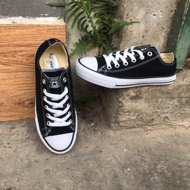 🔥SALE SẬP SÀN🔥GIÀY CV CLASSIC ĐEN thấp cổ