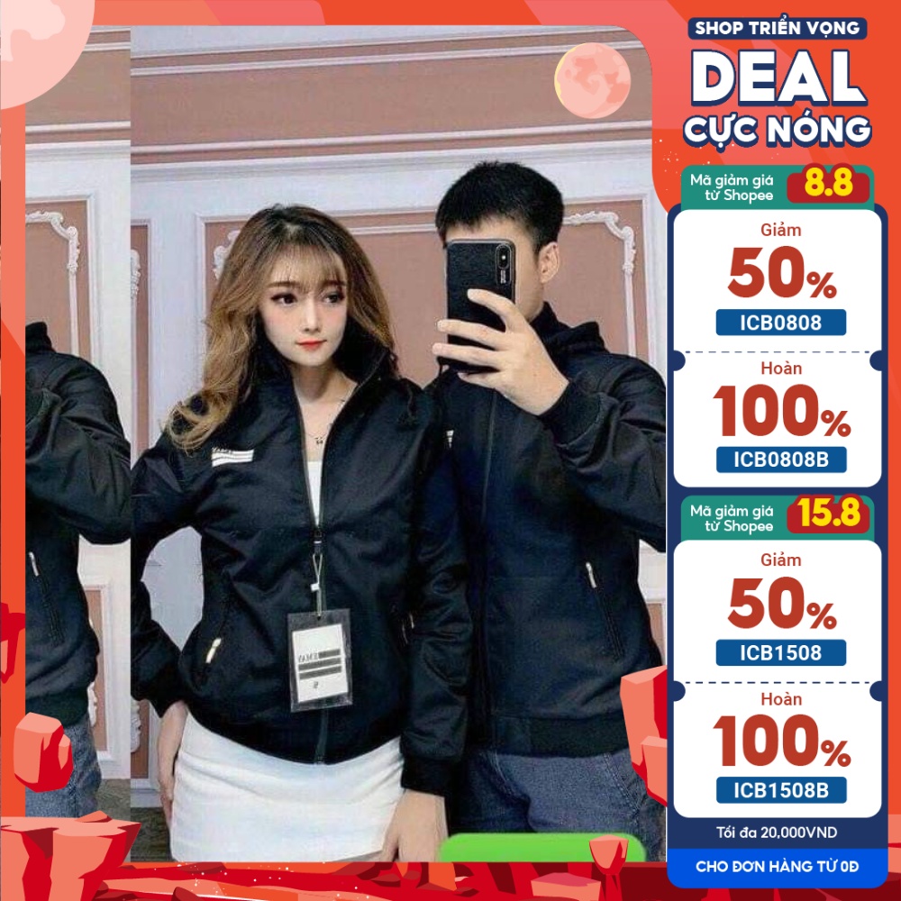 MÃ SỐ AKD29 Áo Khoác Dù Nam Nữ chất liệu dù 2 lớp cao cấp chuẩn from chuẩn đẹp chống nắng chống gió tốt hợp thời trang