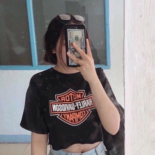 Áo thun giấy croptop cổ tim siêu hot