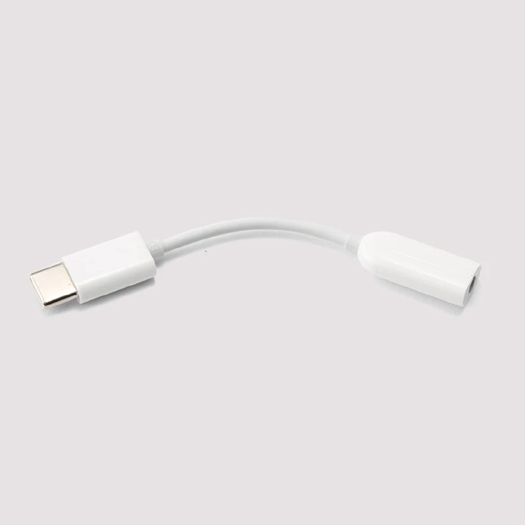 Coolplays Original Xiaomi Earphone Adapter USB3.1 Type C To 3.5mm Female Cable Music Headphone Converter - White