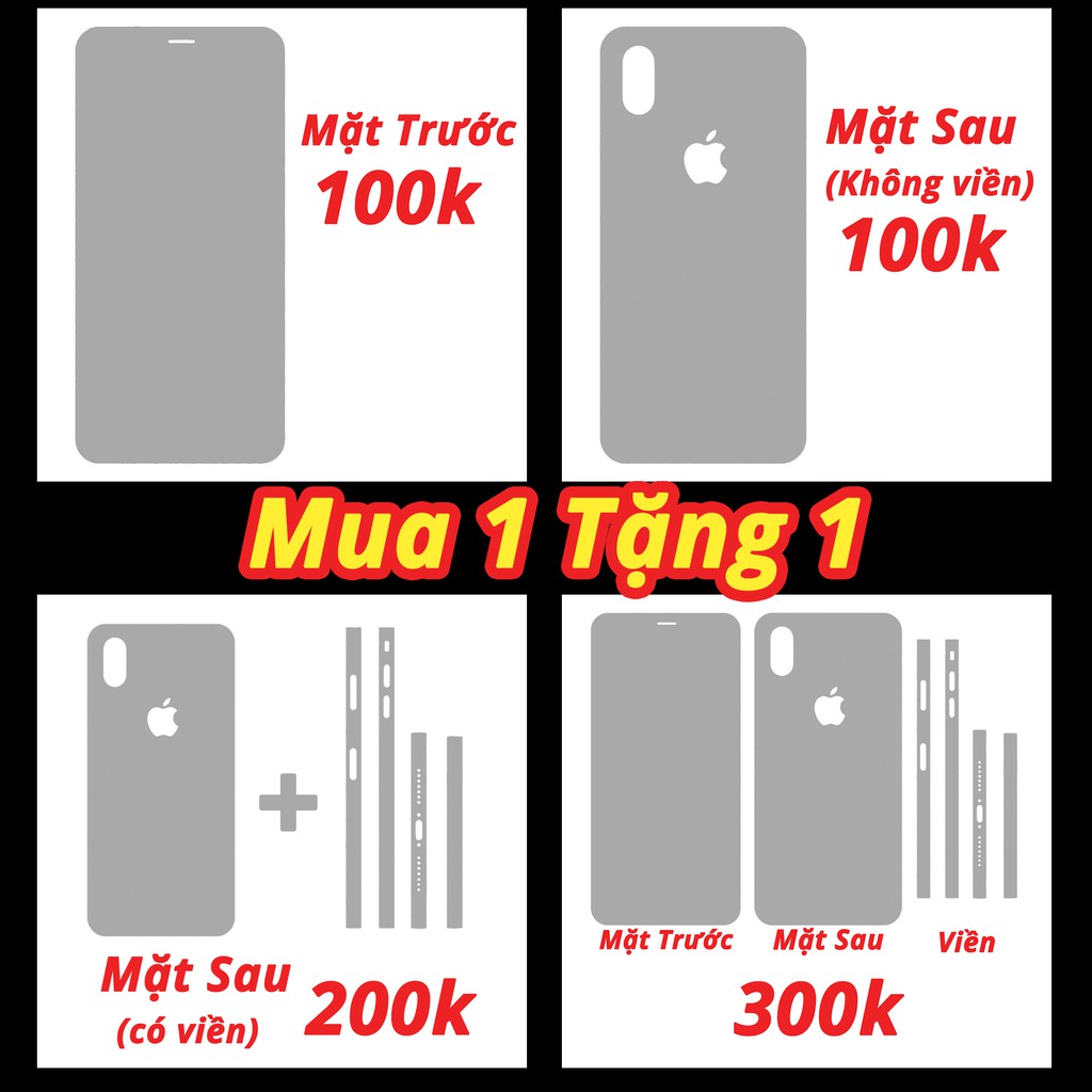 [Mua 1 tặng 1] Dán trong PPF Huawei P20/ P20 Pro tăng cường độ bóng