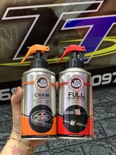 Combo Dầu chống rỉ sét - Xịt dưỡng sên MEGACOOLS