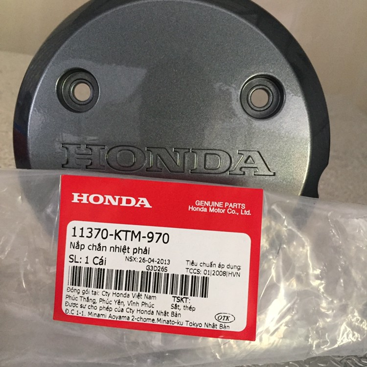 Nắp Chắn Nhiệt Chính Hãng Honda ( Bưởng Côn lốc Xe Máy Wave, Honda Dream, Honda Future )