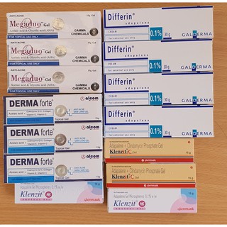 Sản phẩm cho da mụn, thâm derma forte, megaduo