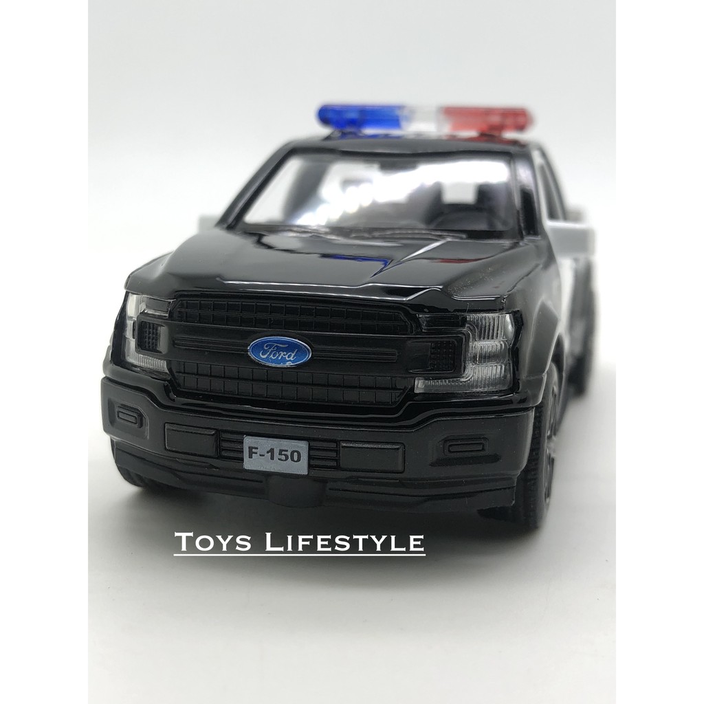 Mô Hình Xe Cảnh Sát Rmz City Ford F150 2018 Tỉ Lệ 1: 32