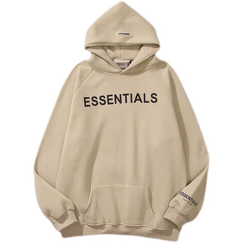 [Ảnh thật/Video]Áo hoodie ESSENTIALS nam nữ form rộng dài vải nỉ chất đẹp giá rẻ không xù lông unisex Ulzzang | BigBuy360 - bigbuy360.vn