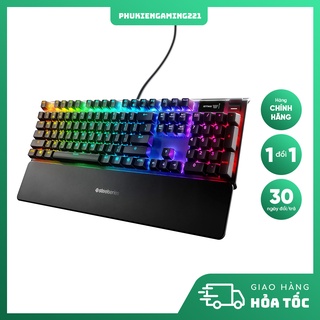 Bàn Phím Cơ Chơi Game Có Dây Steelseries Apex 7 RGB Hàng Chính Hãng