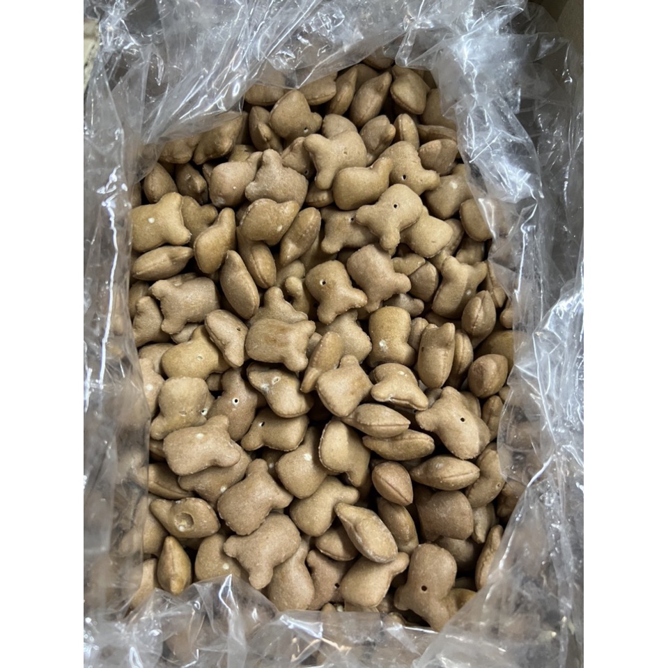 900g bánh gấu nhân kem mix 3 vị