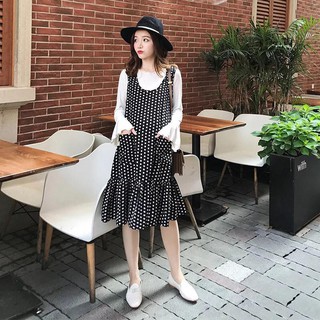 Set yếm bầu chấm bi đuồi cá