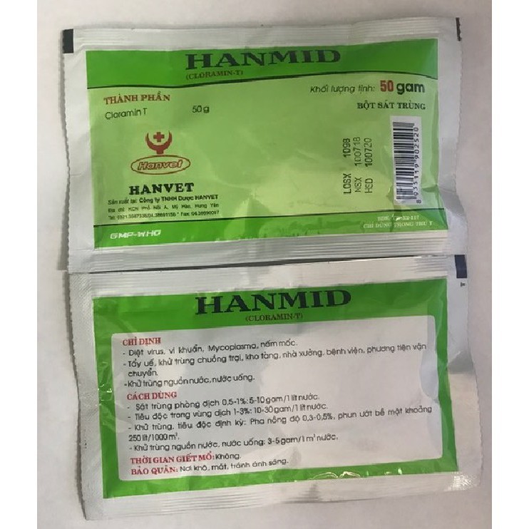 Chế Phẩm Sát Khuẩn Nước Cloramin T