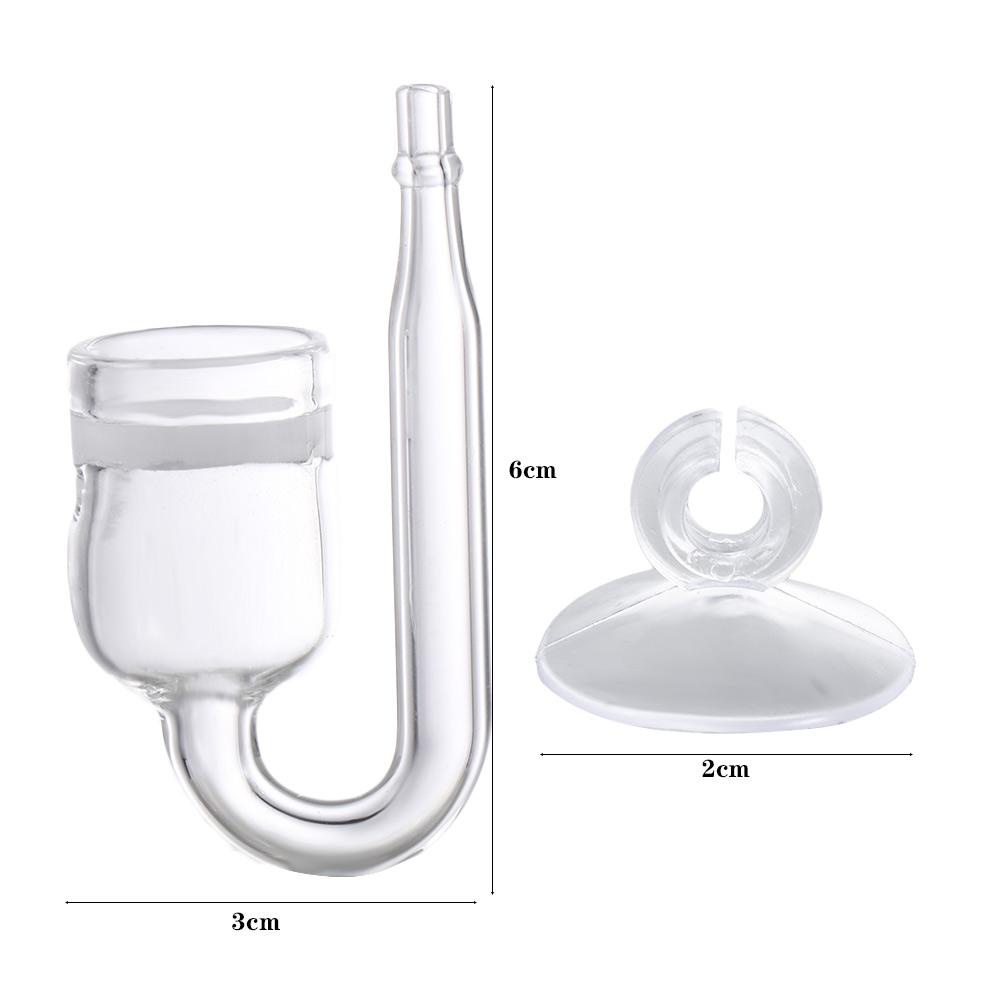 Bộ Khuếch Tán CO2 Mini Bằng Kính Tinh Tế Cho Bể Cá