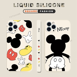 MINNIE ốp điện thoại Silicone Họa Tiết Hình Chú Chuột Mickey Thời Trang Cho Iphone 11 12 Pro 12pro Max 12mini 7 6 6s 8 Plus X Xs Max Xr 7plus Se 2020 11 12 Pro Max