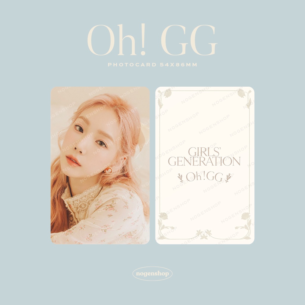 Thẻ hình SNSD GIRLS' GENERATION OH! Gg SEASON'S GREETINGS 2022