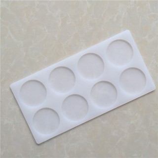 HCM - Khuôn silicon tròn làm fondant, đổ tấm socola tròn decor trang trí bánh kem
