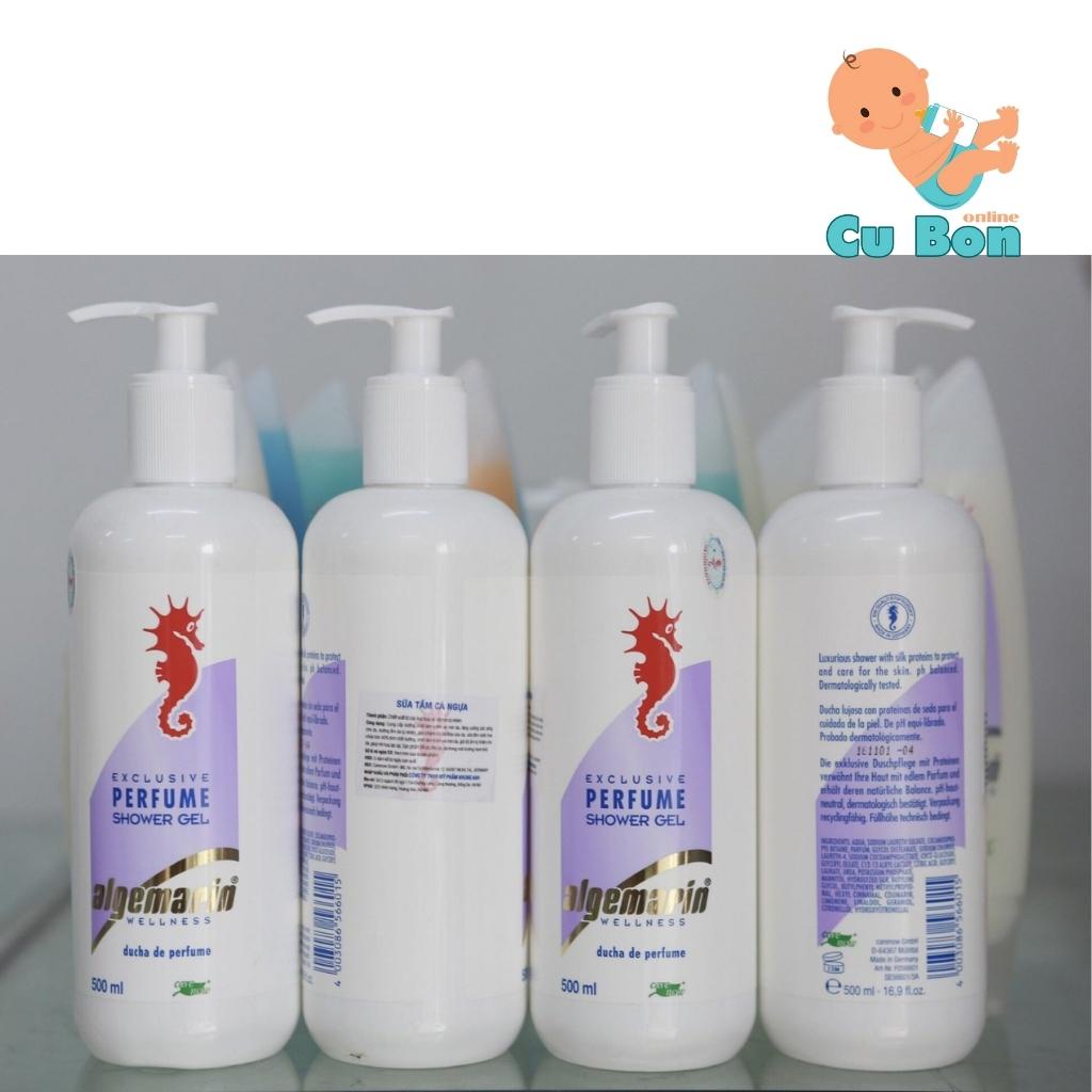 Sữa tắm cá ngựa nước hoa ALGEMARIN PERFUME SHOWER GEL CỦA ĐỨC CHAI 500ML