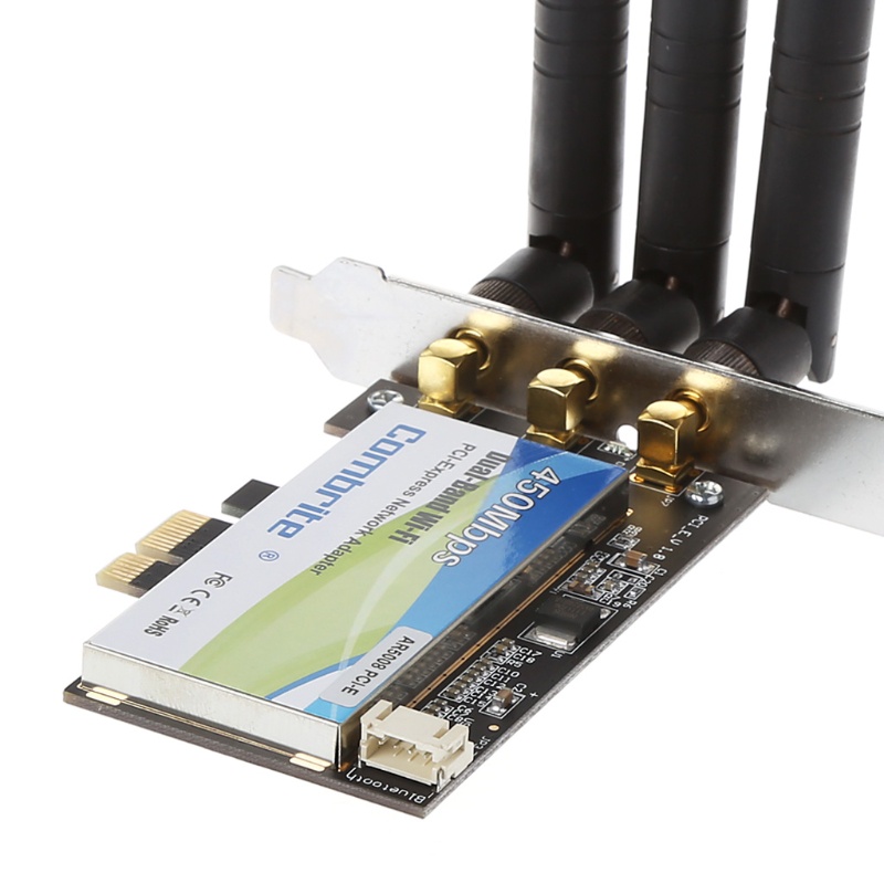 Card Pci-E 2.4g + 5g Wifi 300 / 450m Pci-Express Wlan Cho Intel6300 Ar5008