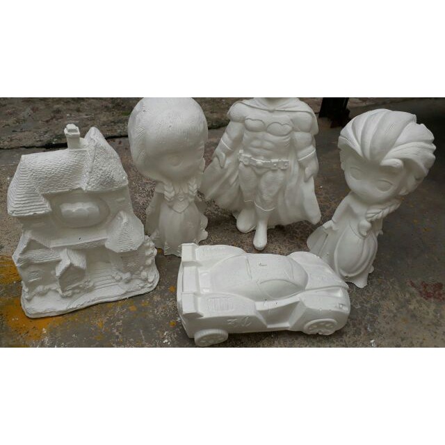 Tô  tượng  cho bé   -kèm  màu  và  chổi