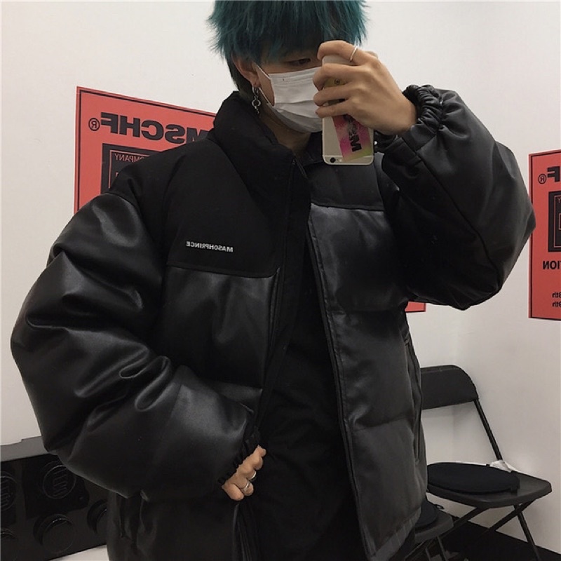 TKLIHN Áo khoác phao ulzzang HOT FASHION 2021 KÈM 2 ẢNH THẬT CUỐI