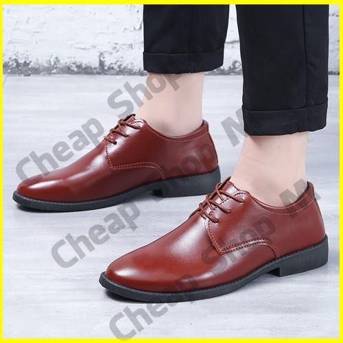 Giày Da Công Sở Nam Đế Mềm Đi Làm Đi Chơi Du Lịch, Giầy Tây Đi Thời Trang Hàn Quốc Đẹp P69 Cheap Shop M