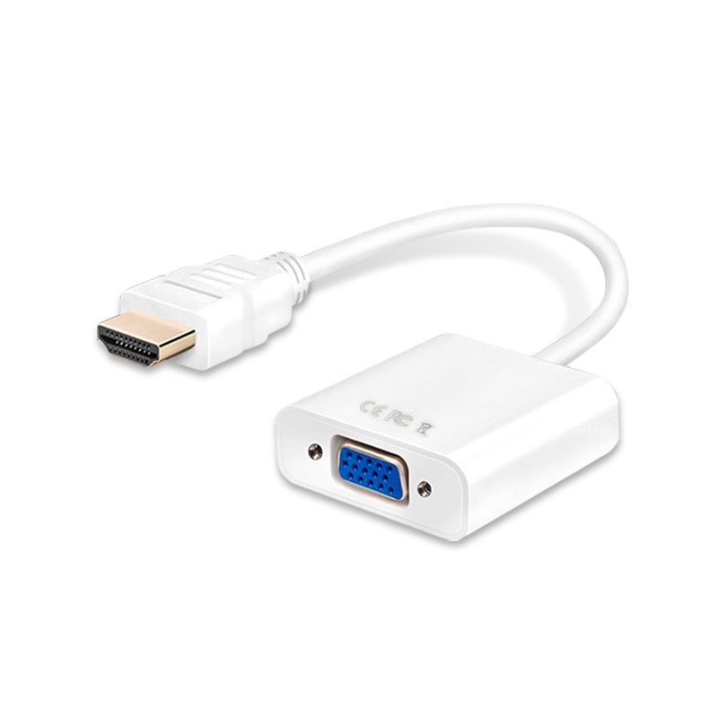 Cáp Chuyển Đổi HDMI Sang VGA Cho Máy Chiếu, Laptop, PC, TV,... Chuẩn Full HD Cao Cấp Độ Dài 20CM