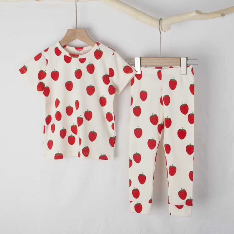 BEAR LEADER Bộ Áo Thun Cotton In Họa Tiết Gấu + Quần Legging Xinh Xắn Theo Phong Cách Mùa Thu Hàn Quốc Dành Cho Bé Gái