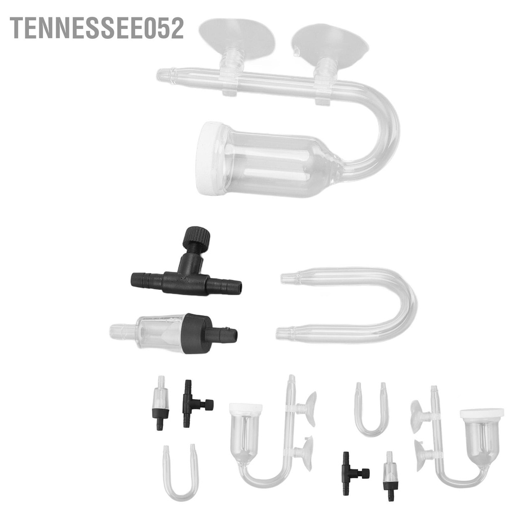 [Hàng Sẵn] Máy Bơm Oxy / Cốc sủi oxi trong suốt im lặng cho Bể cá【Tennessee052】