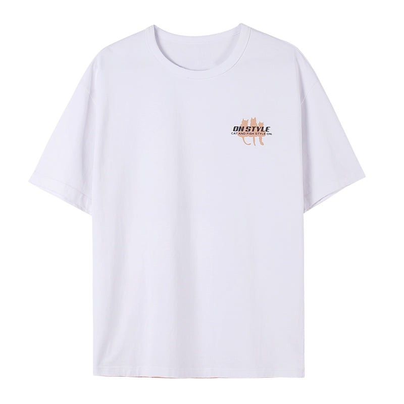 Áo Thun Cat And Fish On Style - AT101 | BigBuy360 - bigbuy360.vn