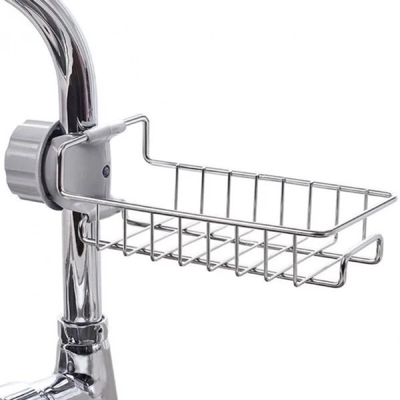 Giá Để Đồ Inox Cài Cạnh Vòi Nước Rửa Bát