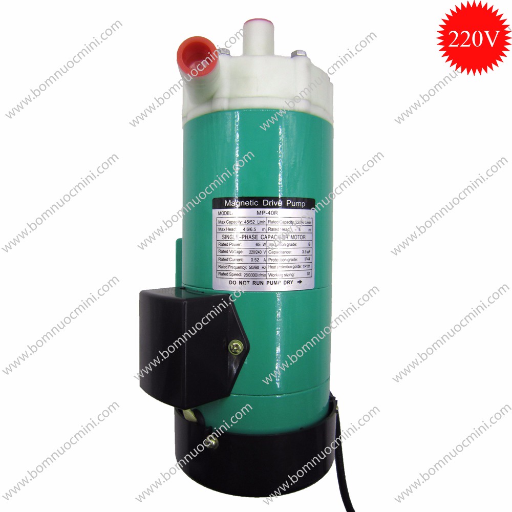 Máy Bơm Hóa Chất 220V MP-40R  Kiểu Dáng IWAKI | Máy Bơm MP40R 220V