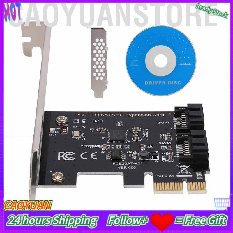 Card Mở Rộng Pci-E Card Pci Express Sang Sata 3.0 2 Cổng Sata Iii 6Gbps