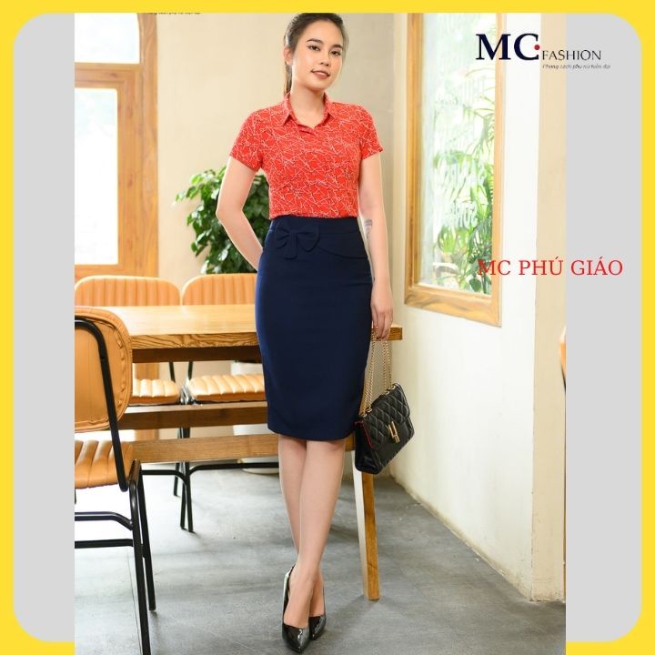 Sơ Mi Công Sở Đẹp Tay Cộc MC Fashion A668 Silk Mát Nhẹ Thấm Hút Mồ Hôi Không Nhăn