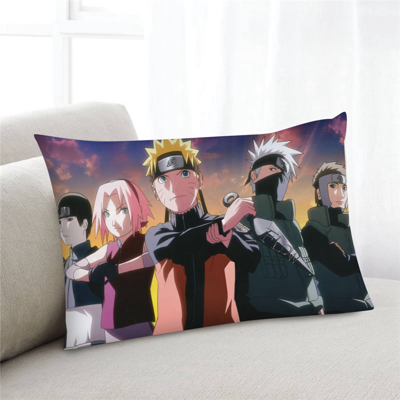 Vỏ Gối Một Mặt In Hình Naruto 30x50cm